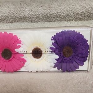 Daisy Napkin Rings Set of 6 Nib